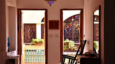 نمای هتل سنتی طلوع خورشید اصفهان
